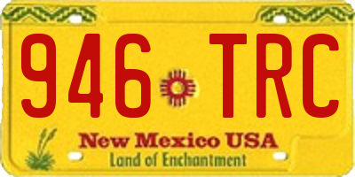 NM license plate 946TRC