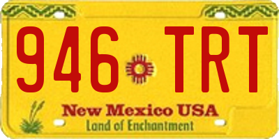 NM license plate 946TRT