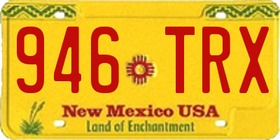 NM license plate 946TRX