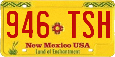 NM license plate 946TSH