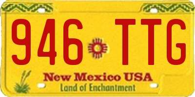 NM license plate 946TTG