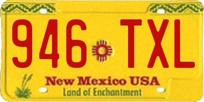 NM license plate 946TXL