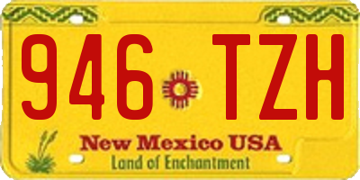 NM license plate 946TZH