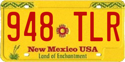 NM license plate 948TLR