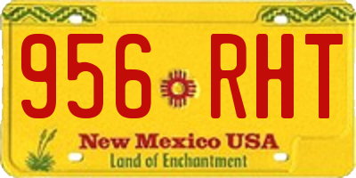 NM license plate 956RHT