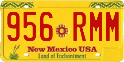 NM license plate 956RMM