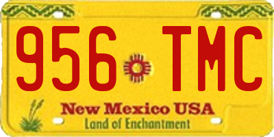 NM license plate 956TMC