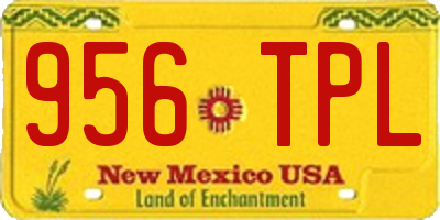NM license plate 956TPL