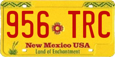 NM license plate 956TRC
