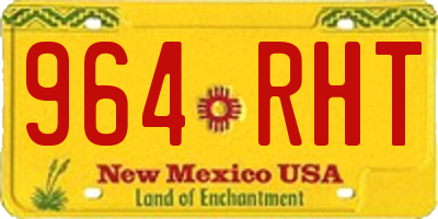 NM license plate 964RHT