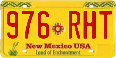 NM license plate 976RHT