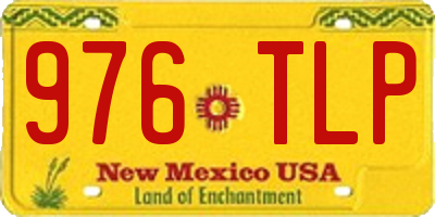 NM license plate 976TLP