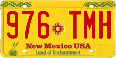 NM license plate 976TMH