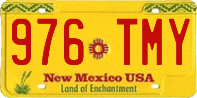 NM license plate 976TMY