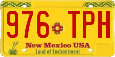 NM license plate 976TPH