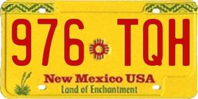 NM license plate 976TQH