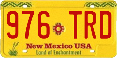 NM license plate 976TRD