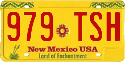 NM license plate 979TSH