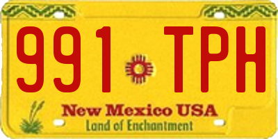 NM license plate 991TPH