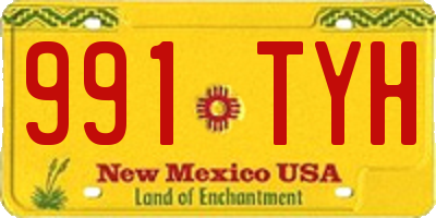 NM license plate 991TYH