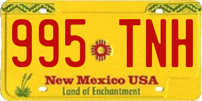 NM license plate 995TNH