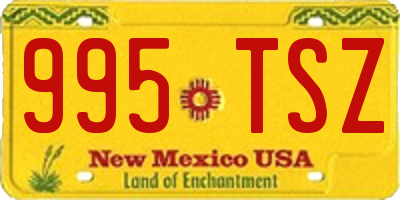 NM license plate 995TSZ