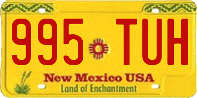 NM license plate 995TUH