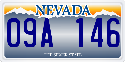 NV license plate 09A146