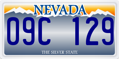 NV license plate 09C129