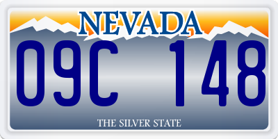 NV license plate 09C148