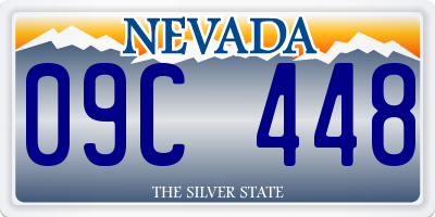 NV license plate 09C448