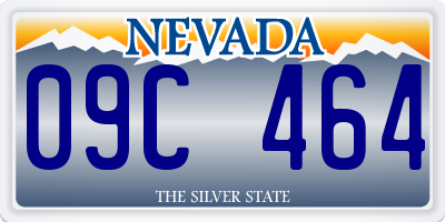 NV license plate 09C464