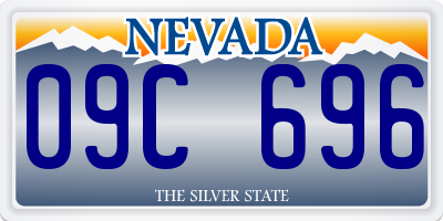 NV license plate 09C696