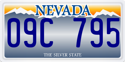 NV license plate 09C795