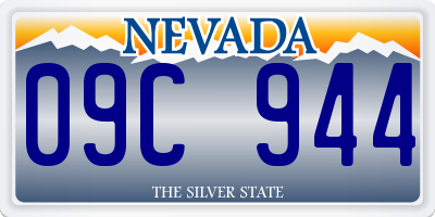 NV license plate 09C944
