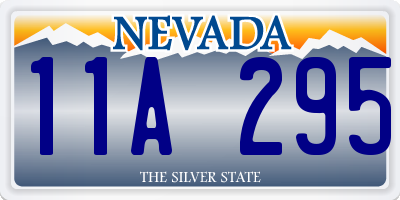 NV license plate 11A295