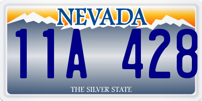 NV license plate 11A428