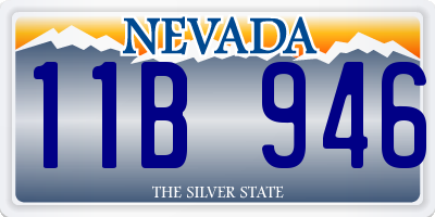 NV license plate 11B946