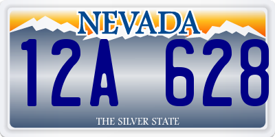 NV license plate 12A628