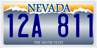 NV license plate 12A811