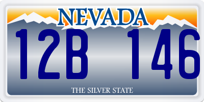 NV license plate 12B146