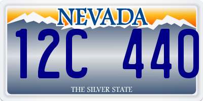 NV license plate 12C440