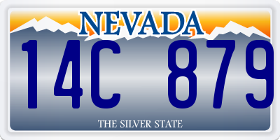 NV license plate 14C879