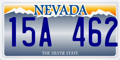 NV license plate 15A462