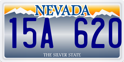 NV license plate 15A620
