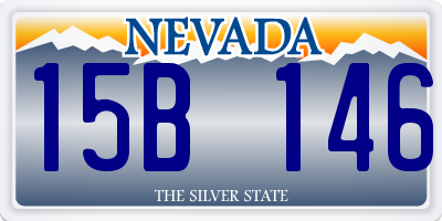 NV license plate 15B146