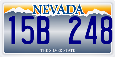 NV license plate 15B248