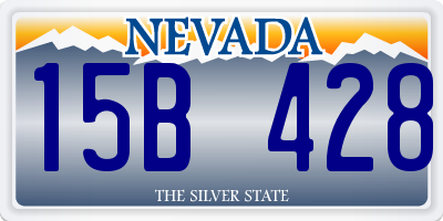 NV license plate 15B428