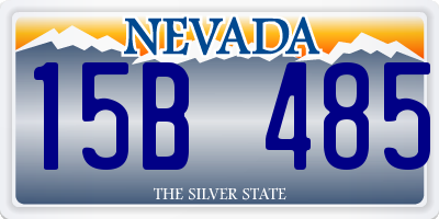 NV license plate 15B485