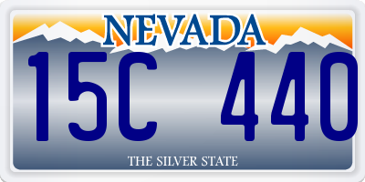NV license plate 15C440